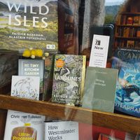 Books at The Watermill Cafe in Aberfeldy