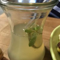 Lime mint lemonade  at Pure Note in Dusseldorf