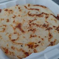 Vegan Papusa at Mami Cheli's in Menlo Park