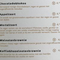 Vegan cake/pie at Rose & Vanilla in Utrecht