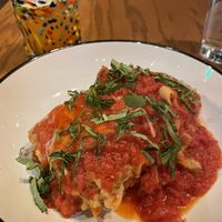 Vegan lasagna  at Dellepiane Sedona in Sedona