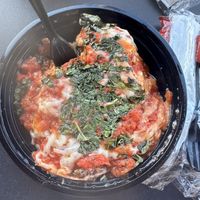 Lasagna— get it!  at Dellepiane Sedona in Sedona