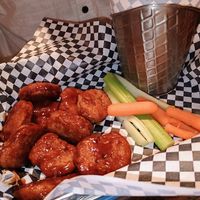 Vegan wings at Dellepiane Sedona in Sedona