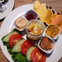 Vegan breakfast at Ox in Heitersheim