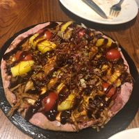 Handmade flaming forest  at Veggie Castle in Macau