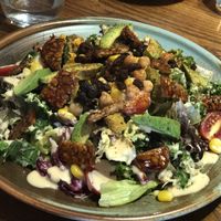 Tempeh Salad at Veggie Castle in Macau