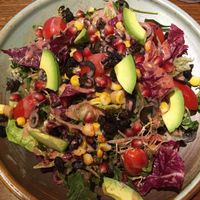 Summer salad at Veggie Castle in Macau