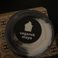 Vegan Mayo at Halifax Burgers in Roskilde