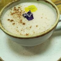 And a delicious Chai latte to top it all off! at Pepino Deli in Glossop