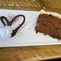 Tasty cake at Pepino Deli in Glossop