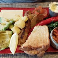 Full breakfast with extras at Pepino Deli in Glossop