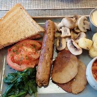 Full breakfast at Pepino Deli in Glossop