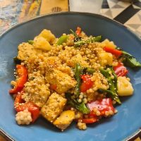 Tofu at Pepino Deli in Glossop