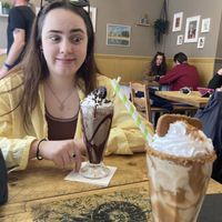 Amazing milkshakes, we had the Oreo one and the Biscoff one   at Pepino Deli in Glossop