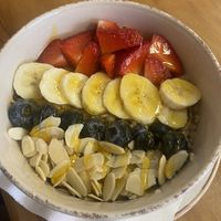 Porridge  at Pepino Deli in Glossop