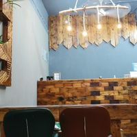 Beautiful woodwork inside. at Alhamdulillah in Langkawi