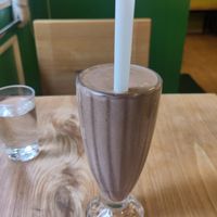 Thick Avocado-Banana-Cholate-Soymilk-Shake 😁 at Puffin Cafe in Macau