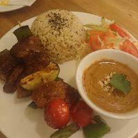 Satay at Puffin Cafe in Macau