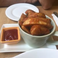 potato wedges at Puffin Cafe in Macau