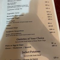   at Snobs Restaurant in Luxor