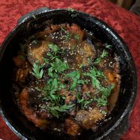 Moussaka at Snobs Restaurant in Luxor