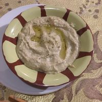 Baba ganoush  at Snobs Restaurant in Luxor