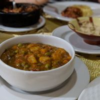 Vegetable Curry at Snobs Restaurant in Luxor