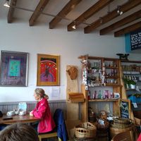 Inside view at The Bakehouse Cafe in Forres