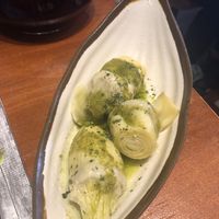 Artichokes in Roman sauce.   at El Librero in Sevilla