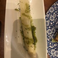 White asparagus.   at El Librero in Sevilla