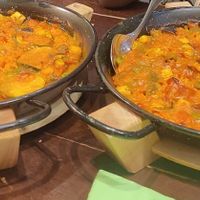 Vegan Paella at El Librero in Sevilla