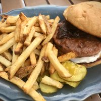 Beyond Burger and fries  at Harvest Room in Munster