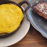 Sorta Fungi Skillet & Vegan French Toast at Harvest Room in Munster