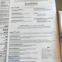 Veg breakfast menu at Harvest Room in Munster