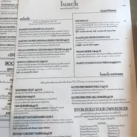 Veg lunch menu at Harvest Room in Munster