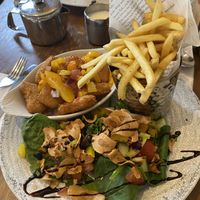   at Three Roofs Cafe in Castleton