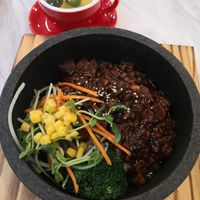 Signature 3 stone pot rice at Mother Earth 大地之素 in West Singapore