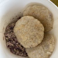 Arepas de arroz   at New Start in San Andres