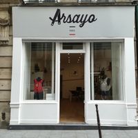 the shop at Arsayo in Paris