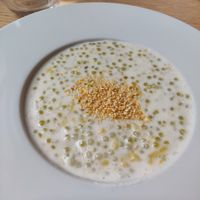 Tapioca banane at Cafe Saigon in Saint-emilion