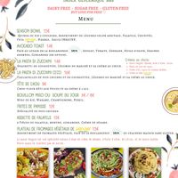 IMAGINE'S MENU at Imagine Café in Paris