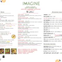 IMAGINE'S CARD at Imagine Café in Paris
