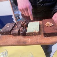 Cake selection   at Imagine Café in Paris