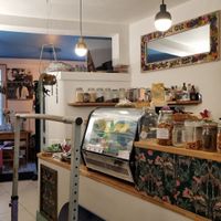 Interior at Imagine Café in Paris