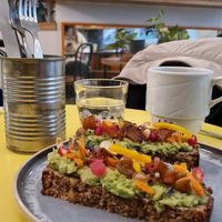 Avocado 🥑 Toast at Imagine Café in Paris