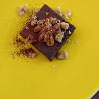 Brownie at Imagine Café in Paris