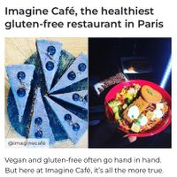 Kind review! 😍  at Imagine Café in Paris
