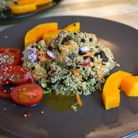 Salad Plate at Imagine Café in Paris