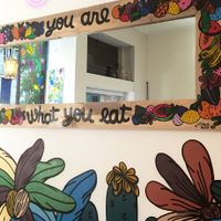 You are what you eat!  at Imagine Café in Paris