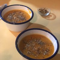 Soup at Imagine Café in Paris